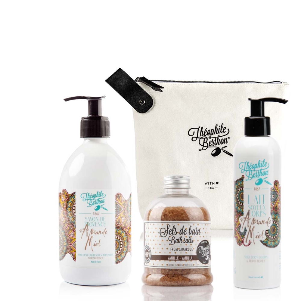 'Amande Et Vanille' Body Care Set - 3 Pieces