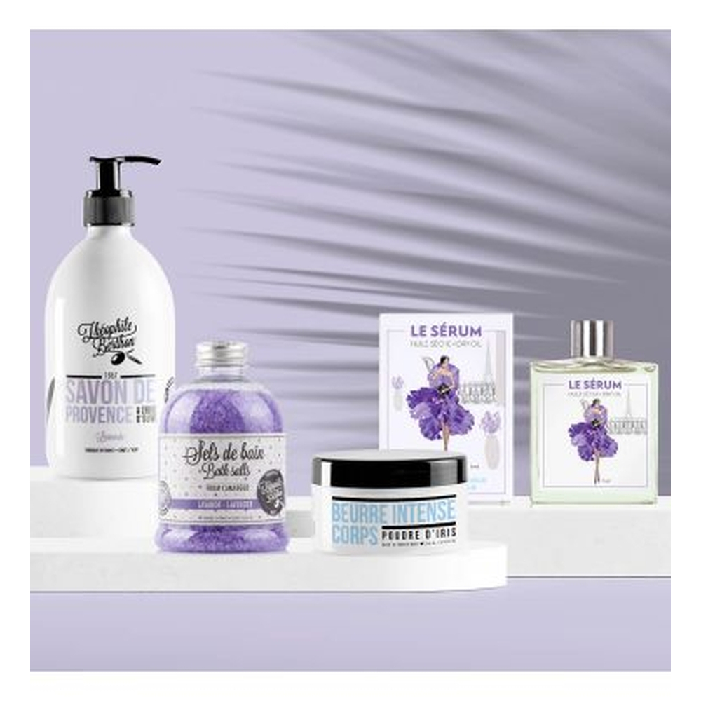 'Poudre D'Iris Et Lavande' Body Care Set - 4 Pieces