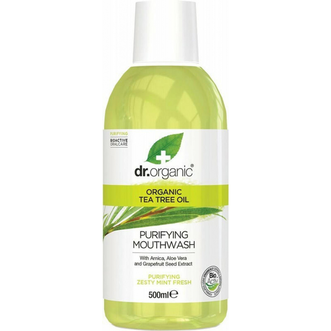 'Bioactive Organic Purifying Zenty Mint Fresh' Mouthwash - 500 ml