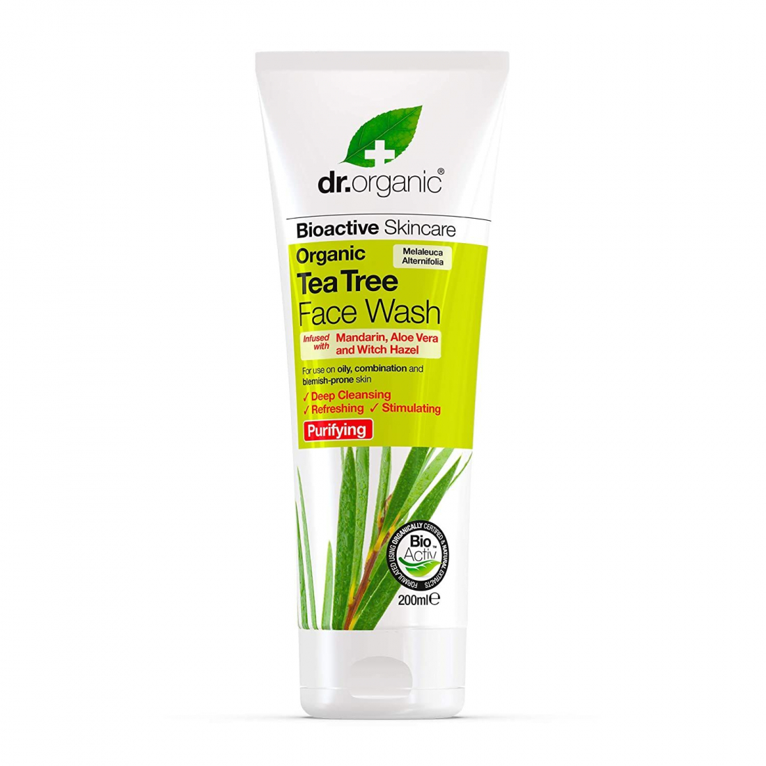 'Bioactive Organic Tea Tree' Face Wash - 200 ml