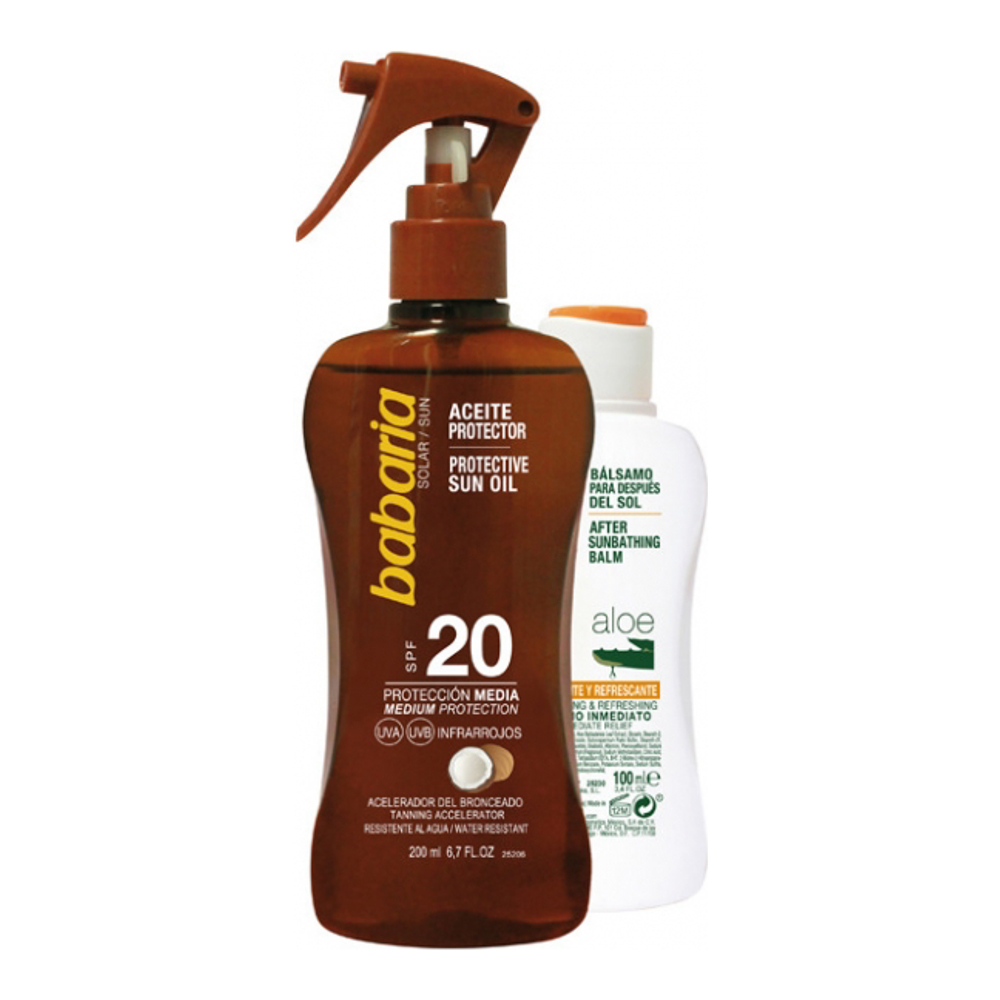 'Coconut Protective SPF20' Sonnenpflege Set - 2 Stücke