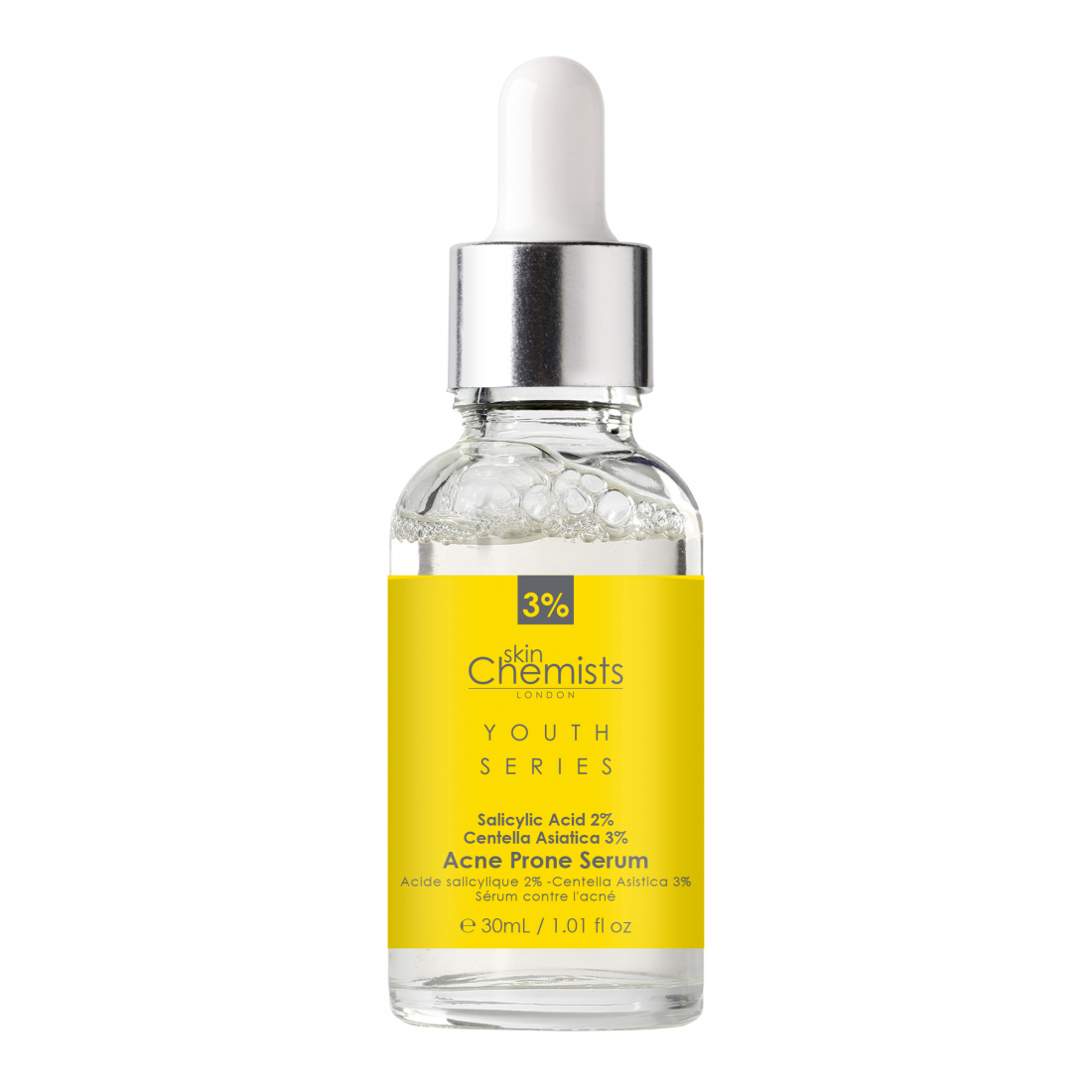 'Salicylic Acid 2%, Centella Asistica 3%' Face Serum - 30 ml