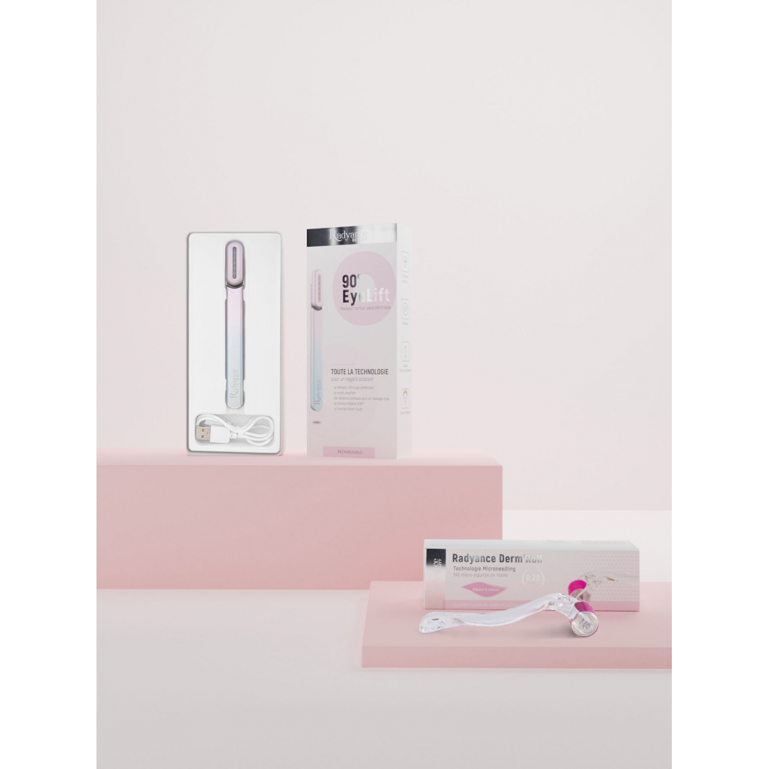 Coffret de soins de la peau 'EyeLift 90° + Derm’Roll'