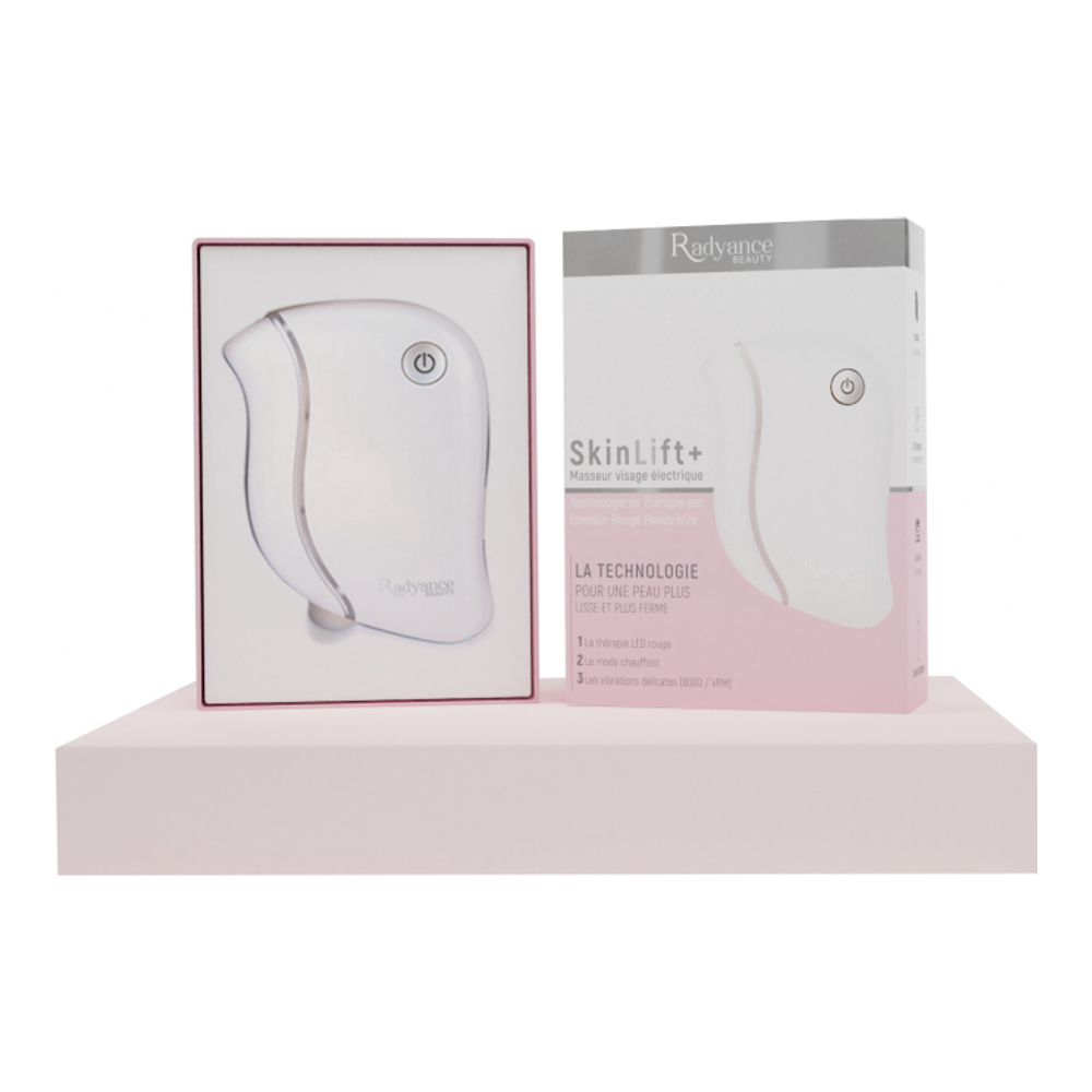 Masseur visage 'Skinlift+' - Blanc Perle