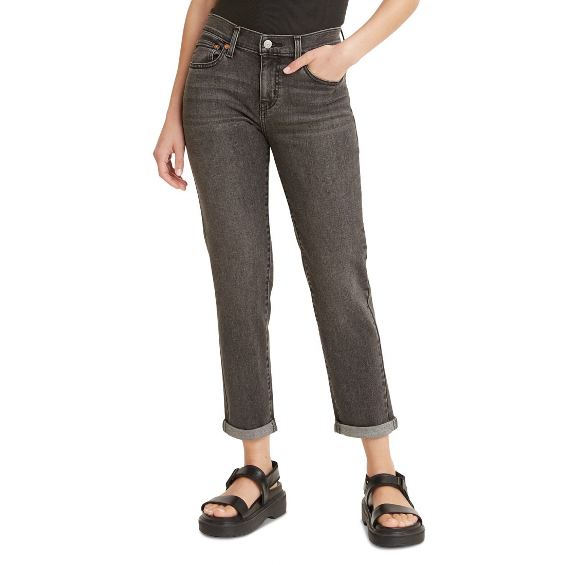 Women's 'Relaxed Boyfriend Tapered-Leg' Boyfriend Jeans