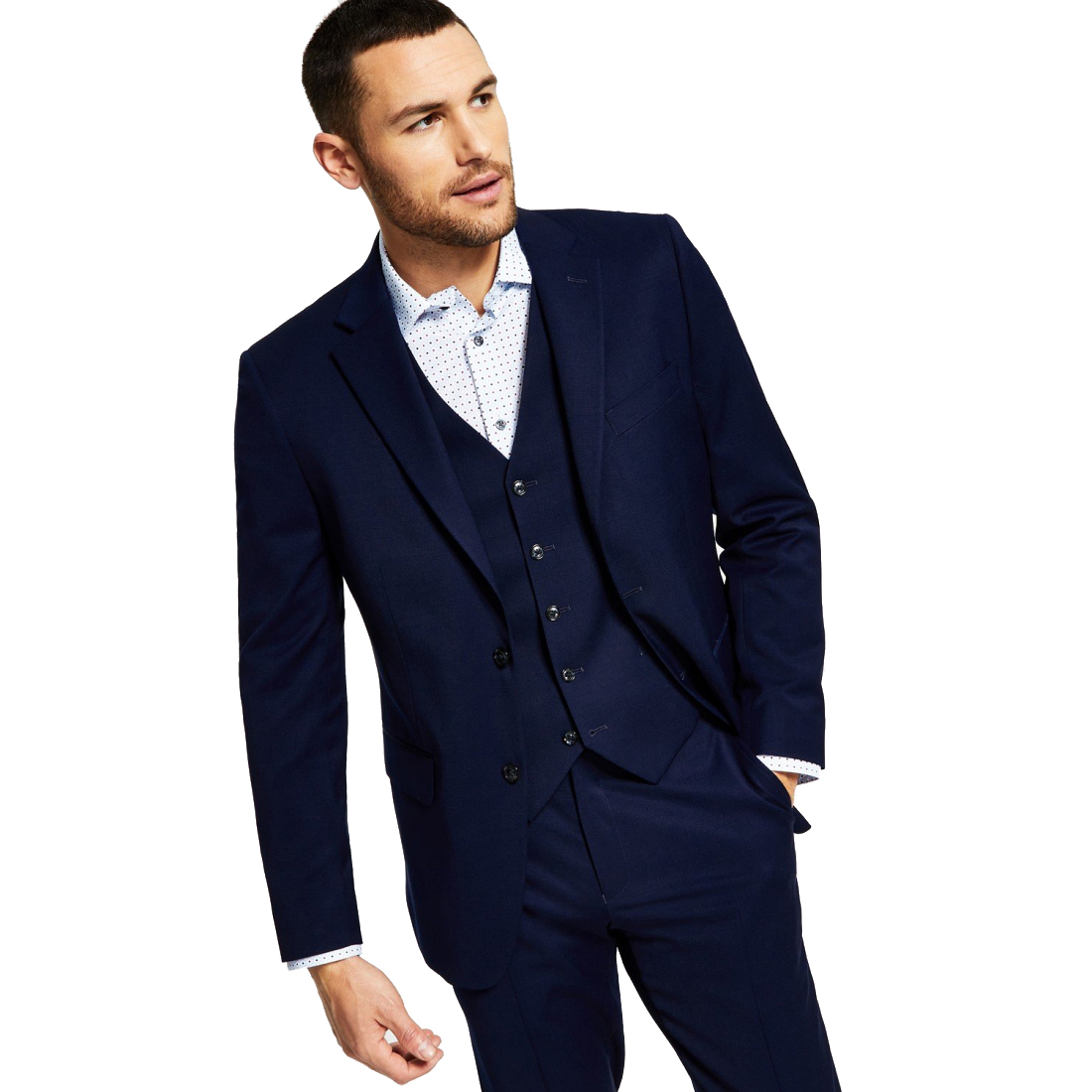 'Flex Stretch Solid' Anzug Jacke für Herren