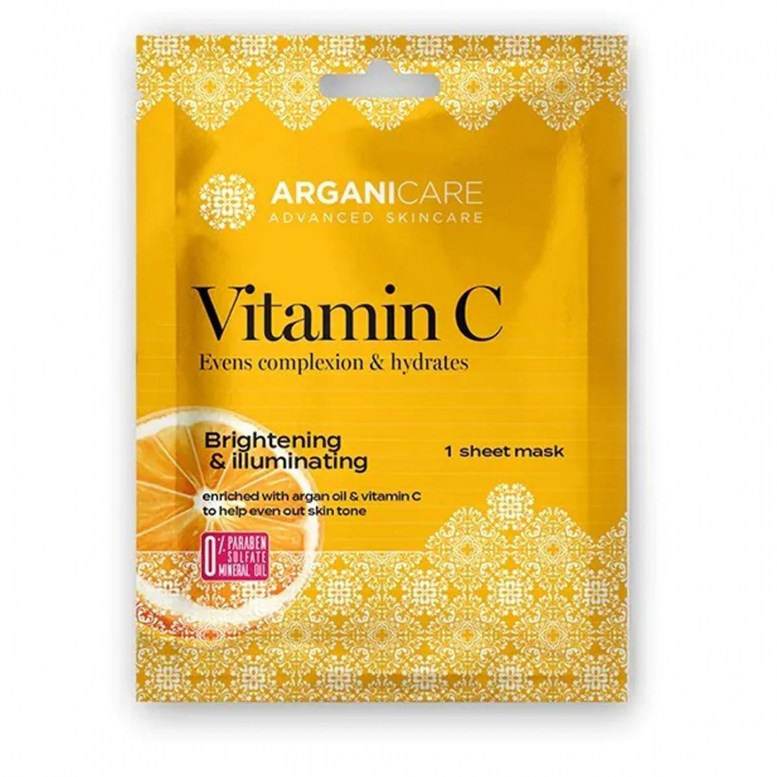 'Masque Tissu Illuminateur D’Éclat À La Vitamine C'