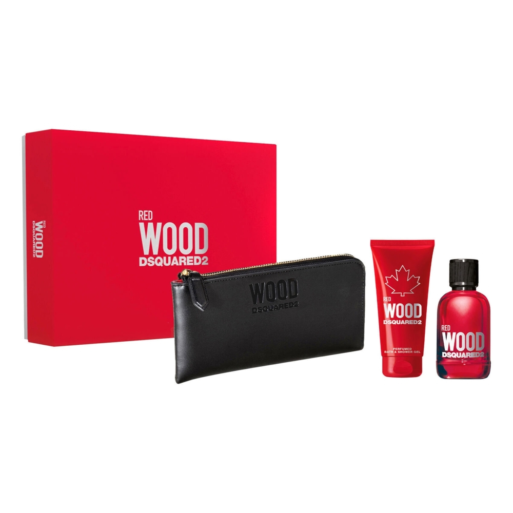 Coffret de parfum 'Red Wood' - 3 Pièces