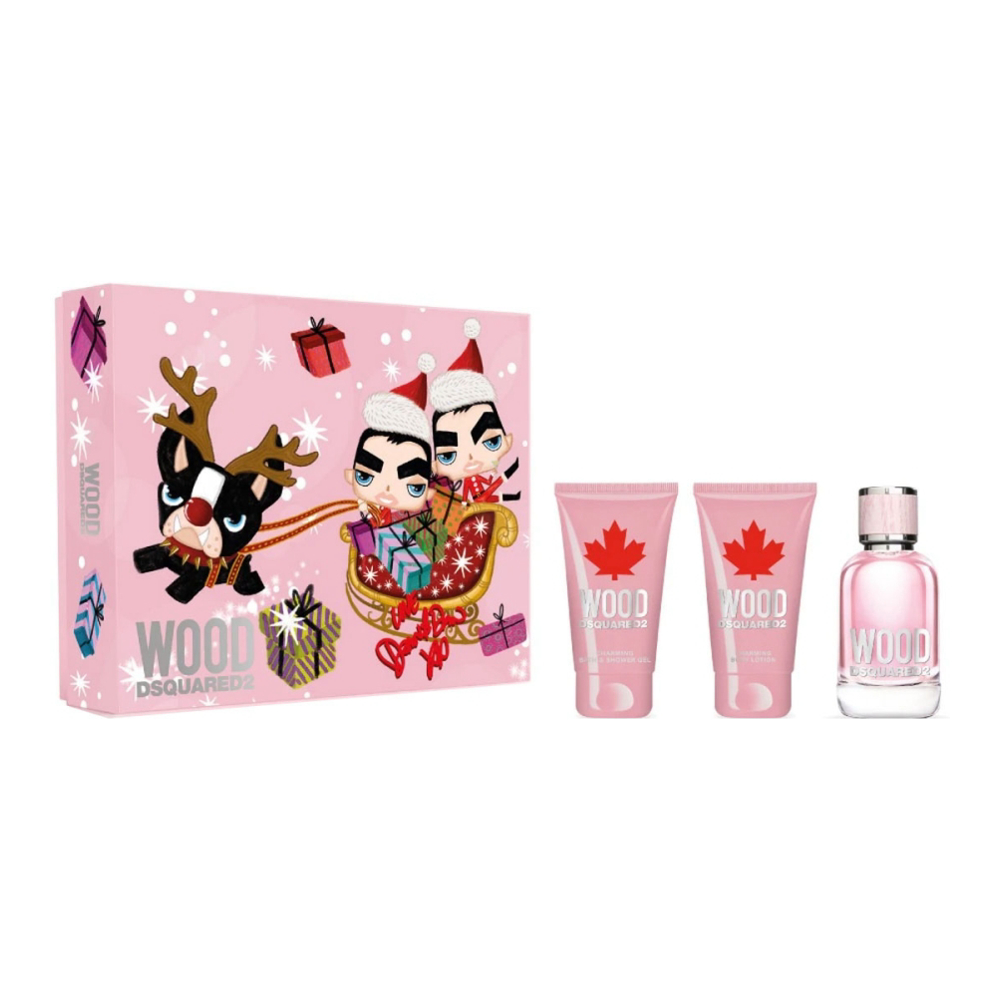 'Wood' Perfume Set - 3 Pieces