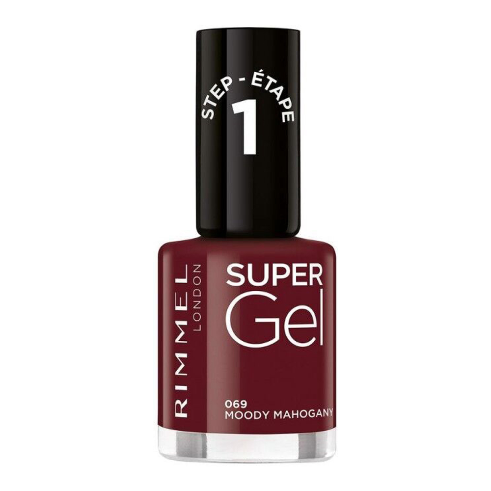 Vernis à ongles 'Super Gel' - 069 Moody Mohogany 12 ml