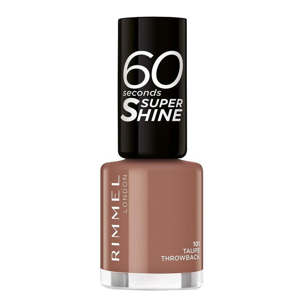 Vernis à ongles '60 Seconds Super Shine' - 101 Taupe Throwback 8 ml