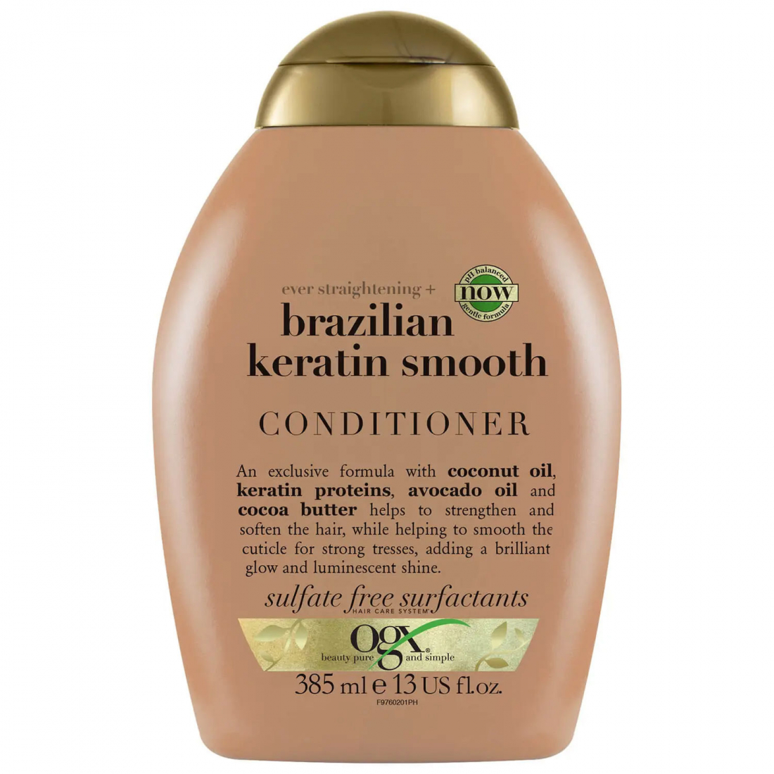 'Ever Straightening+ Brazilian Keratin Smooth' Conditioner - 385 ml
