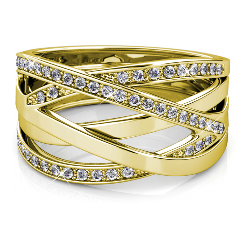 Bague 'Criss Cross' pour Femmes