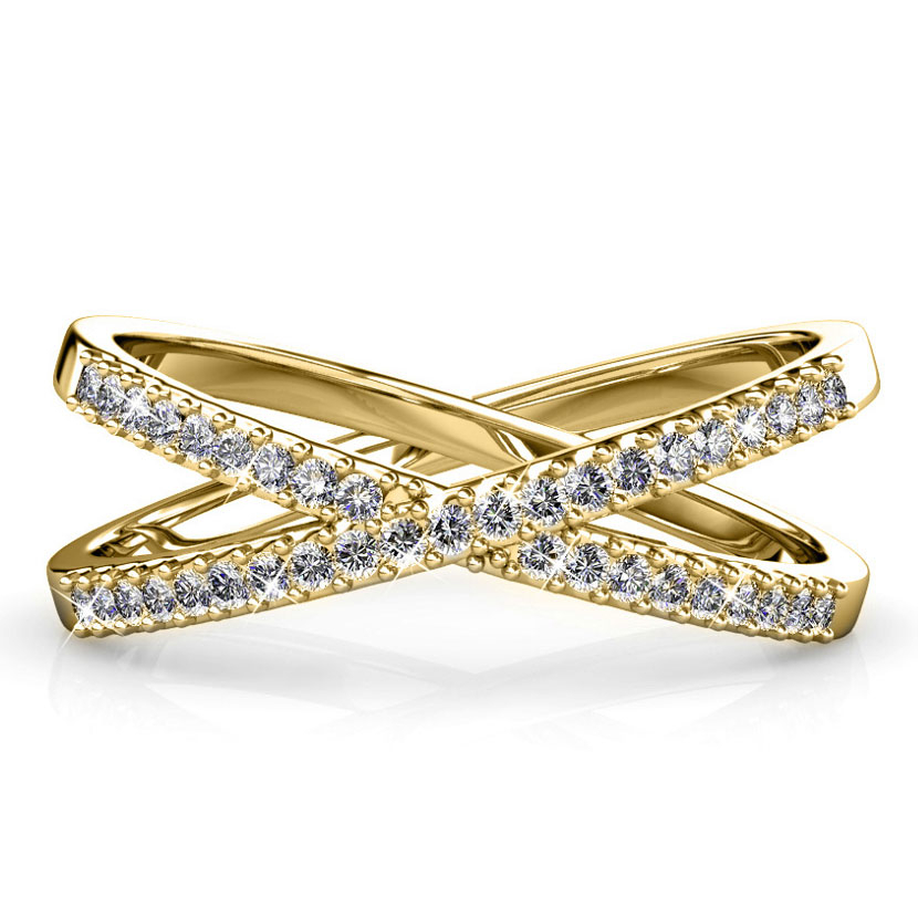 Bague 'X' pour Femmes