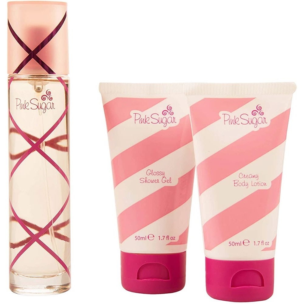 'Pink Sugar' Coffret de parfum - 3 Pièces