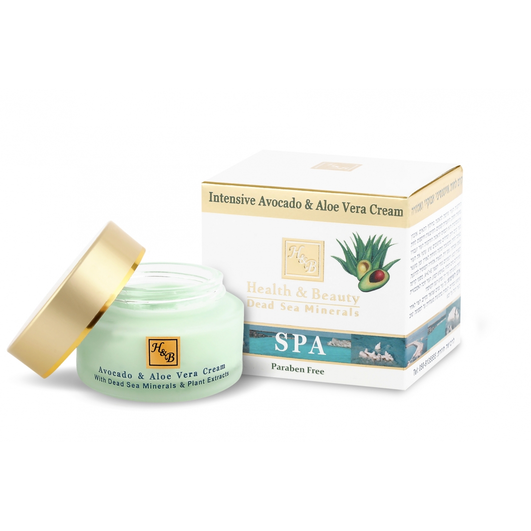 Health & Beauty - Intensive Avocado & Aloe Vera Cream - 50 ml