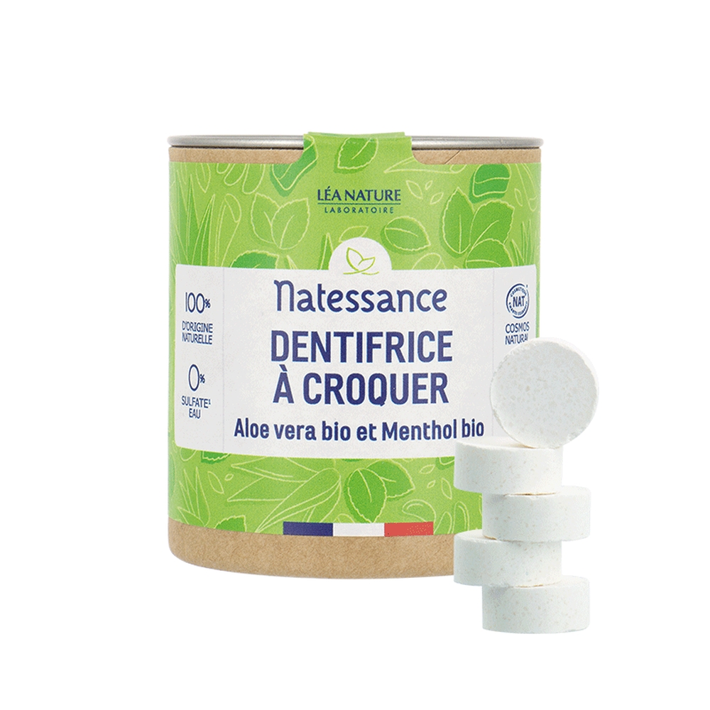 'Aloe Vera Bio Et Menthol Bio' Toothpaste - 52 g