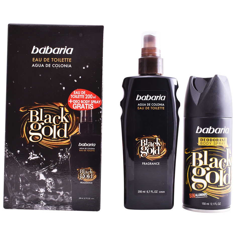 Coffret de parfum 'Black Gold Fragance' - 2 Pièces