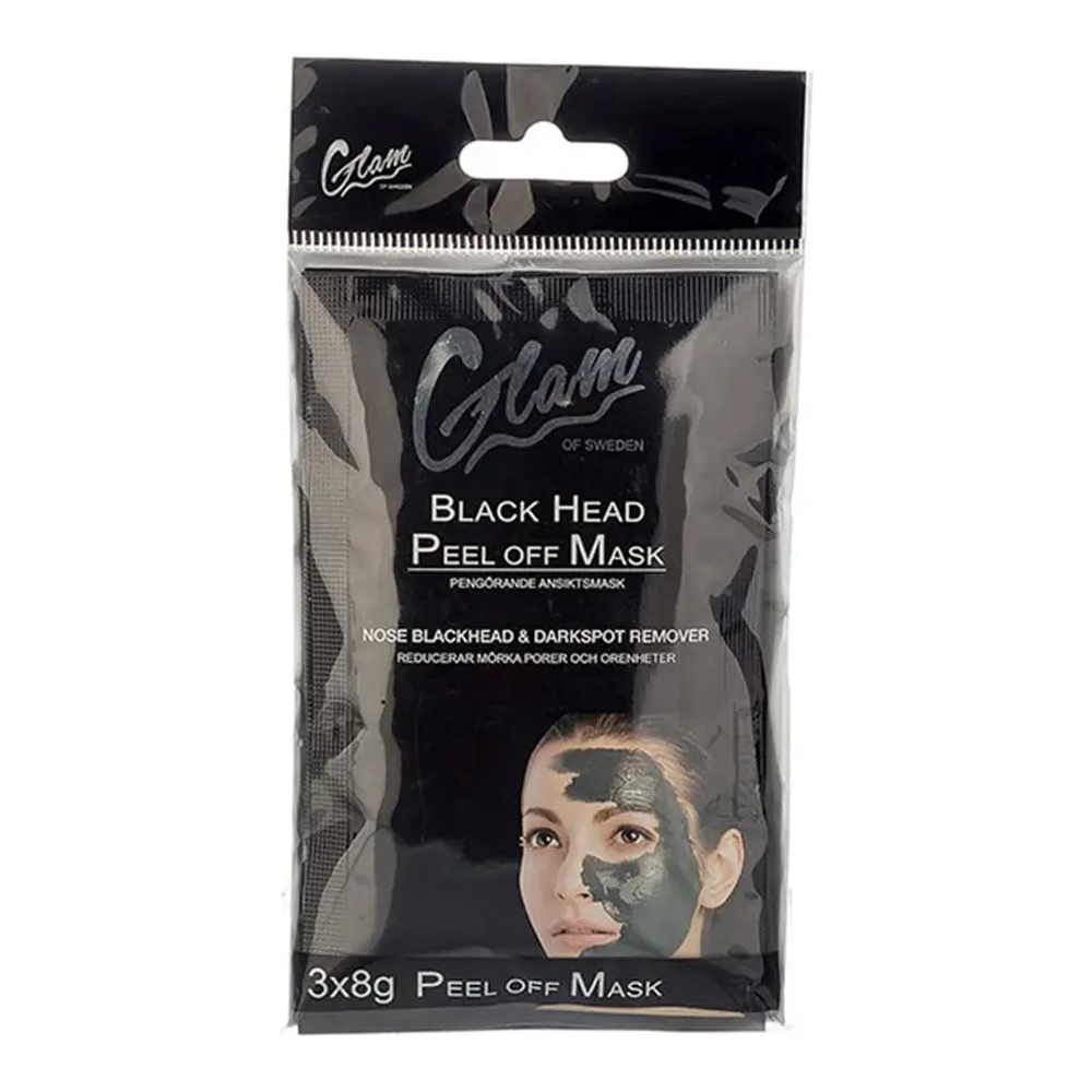 Masque Peel-off 'Black Head' - 8 g, 3 Pièces
