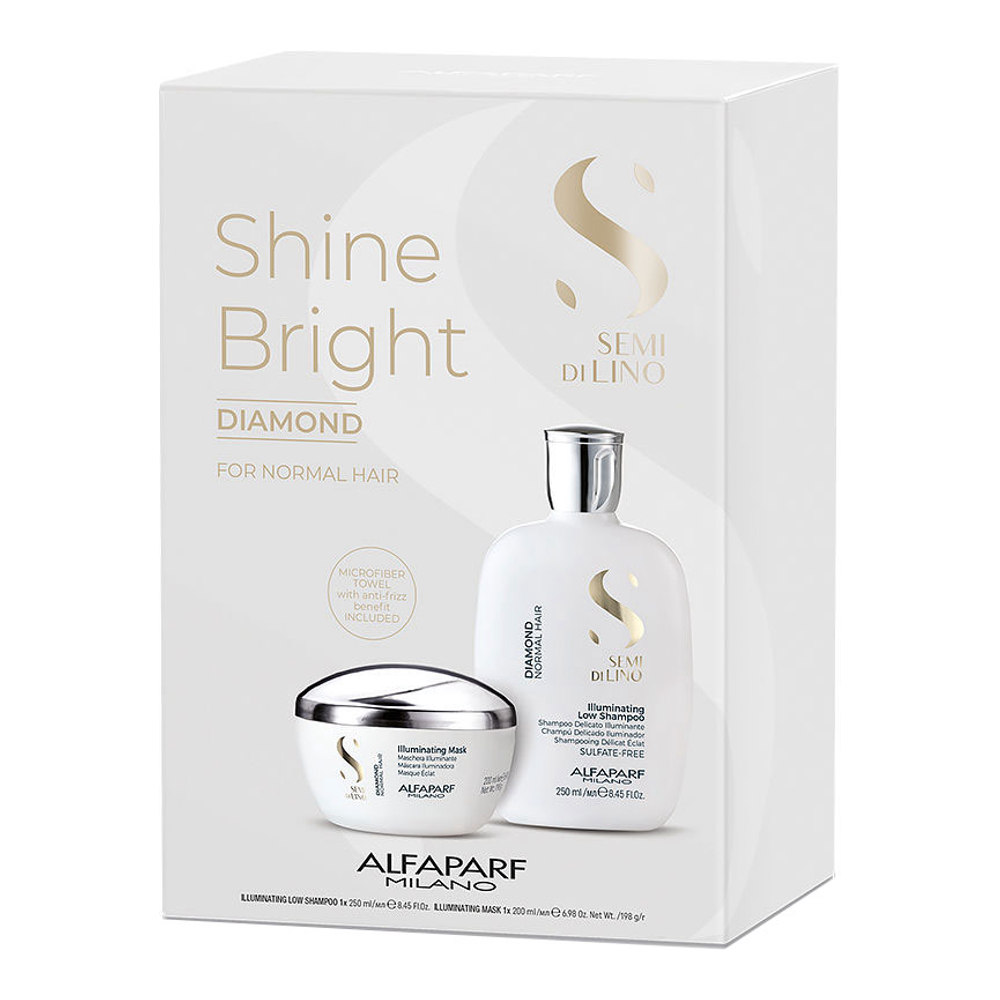Set de soins capillaires 'Semi Di Lino Diamond' - 3 Pièces