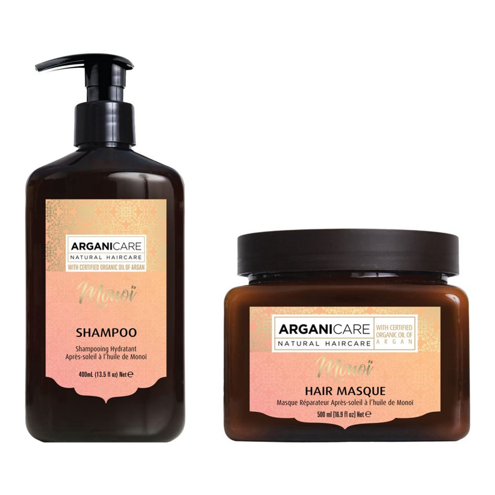 'Shampoing Après-Soleil + Masque Réparateur Après-Soleil' - 2 Pièces