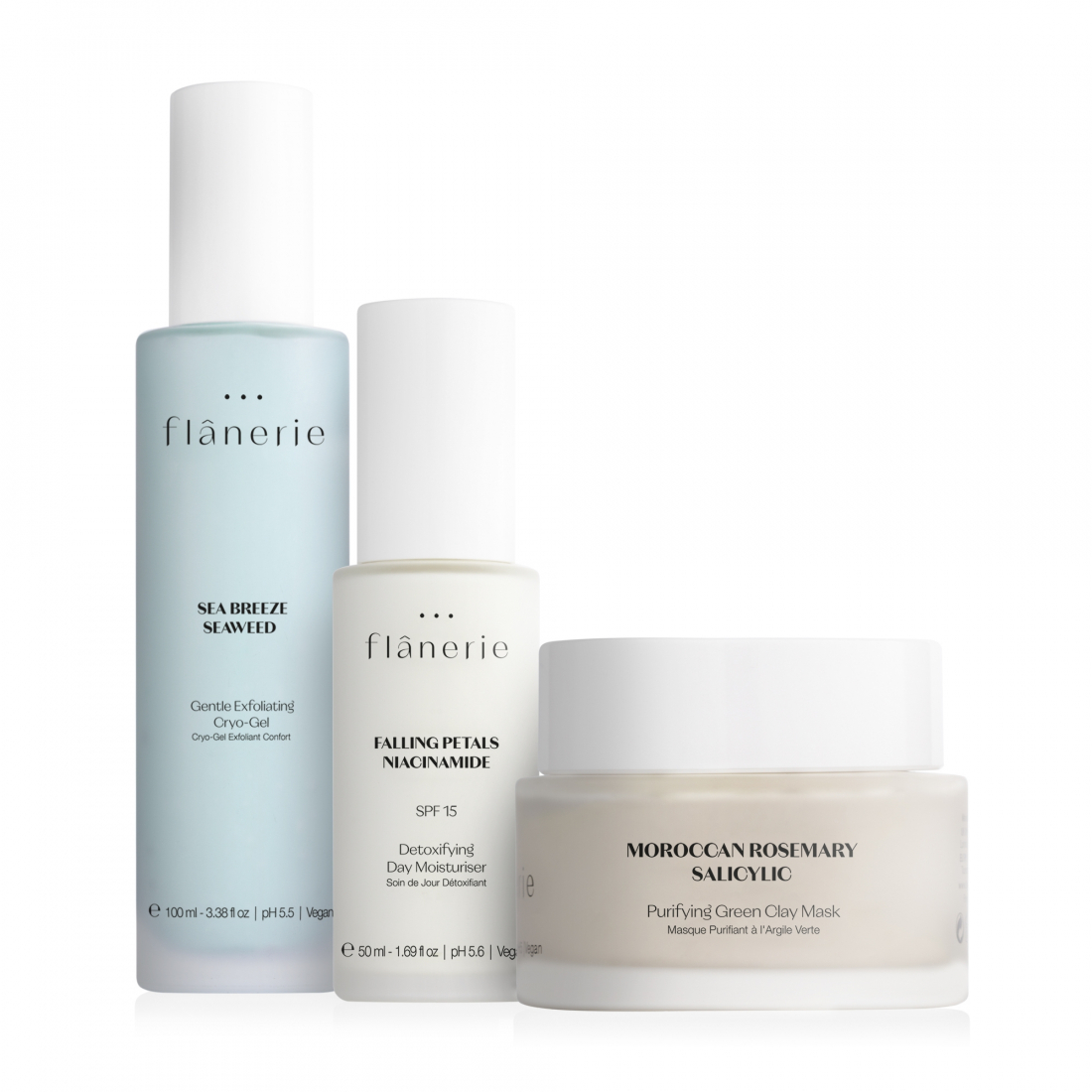 'Must Have Detox & Renew' SkinCare Set - 50 ml