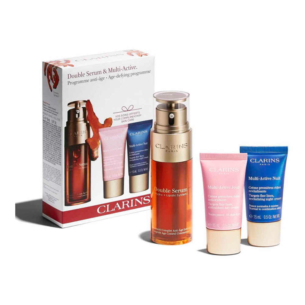 'Double Serum' SkinCare Set - 3 Pieces