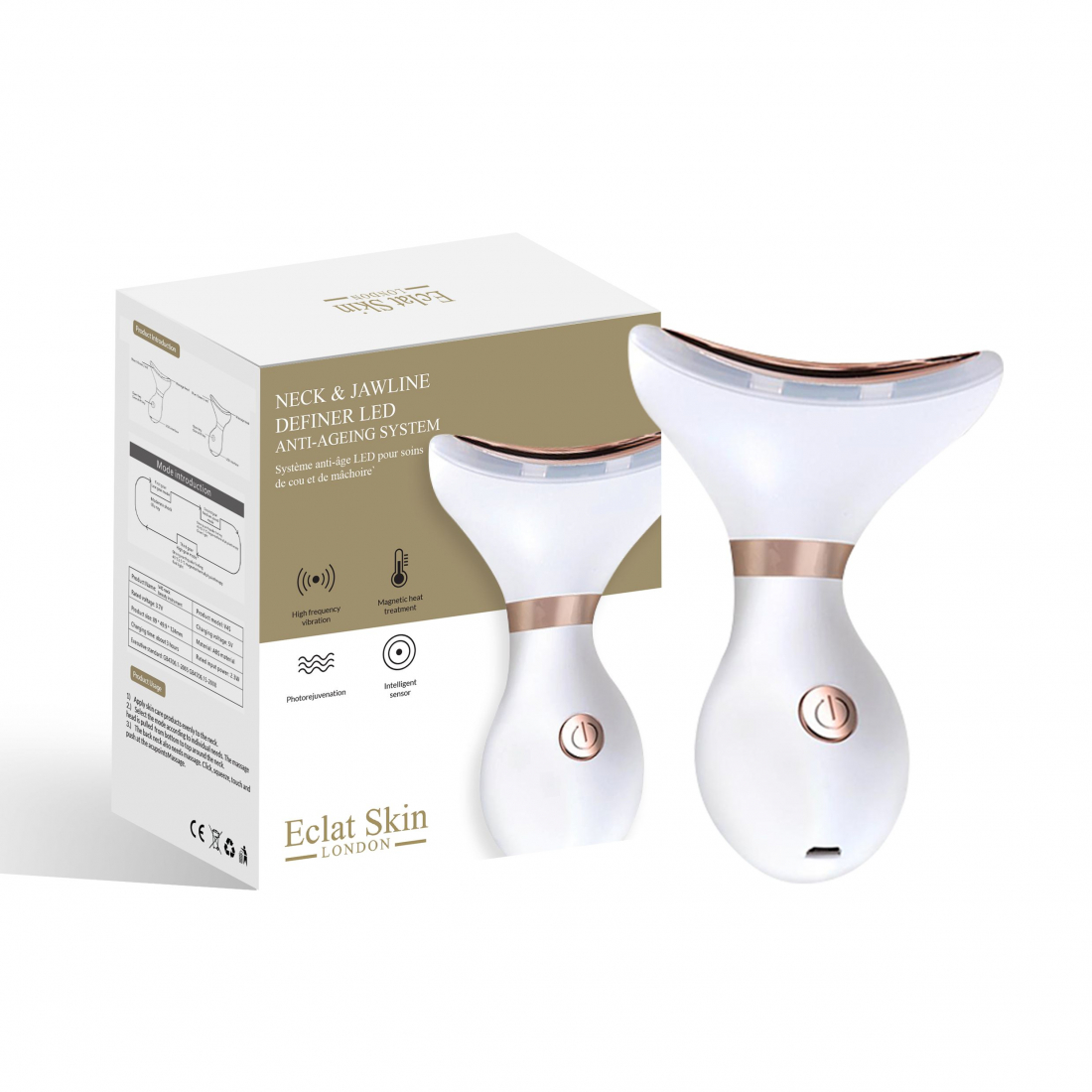 Dispositif anti-âge 'Neck & Jawline Definer'