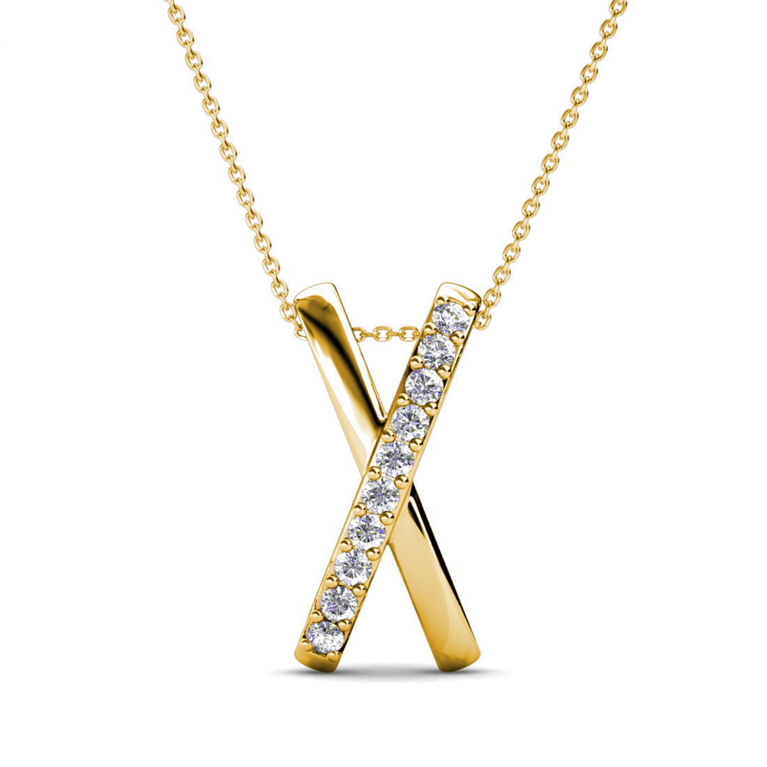 Pendentif 'X Duo' pour Femmes