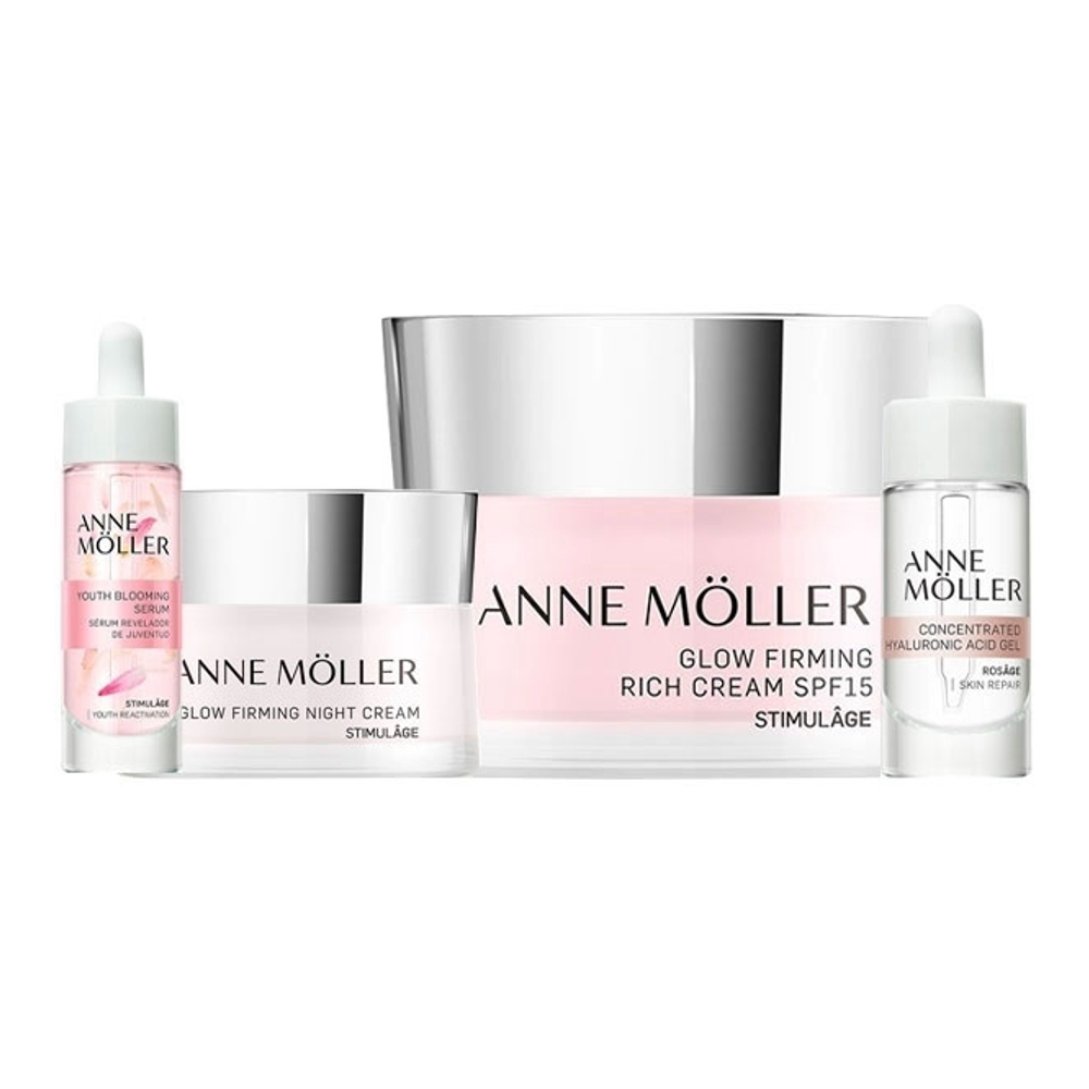 Coffret de soins de la peau 'Stimulâge Glow Firm Rich' - 4 Pièces