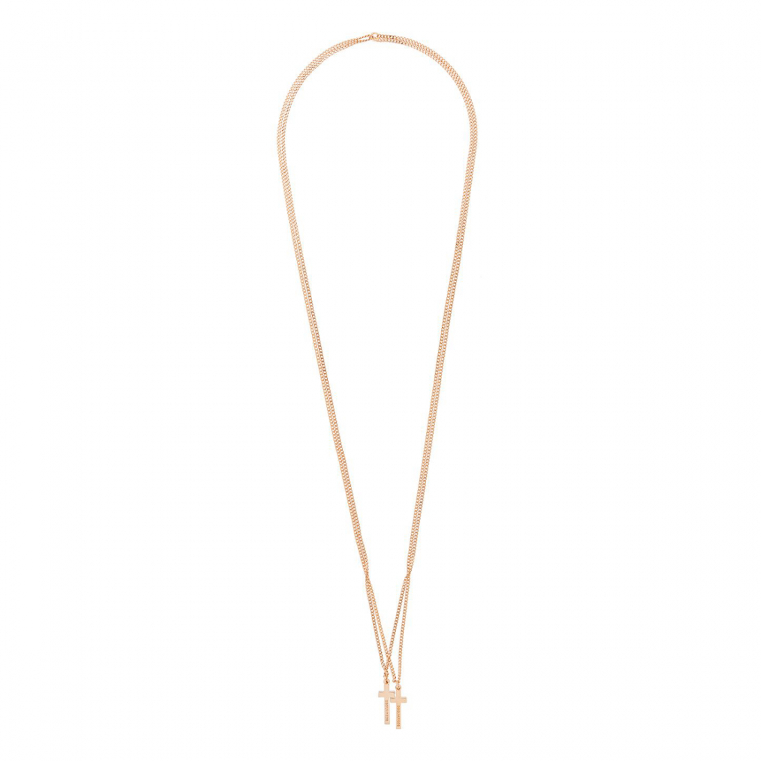 Collier 'Double Cross' pour Hommes