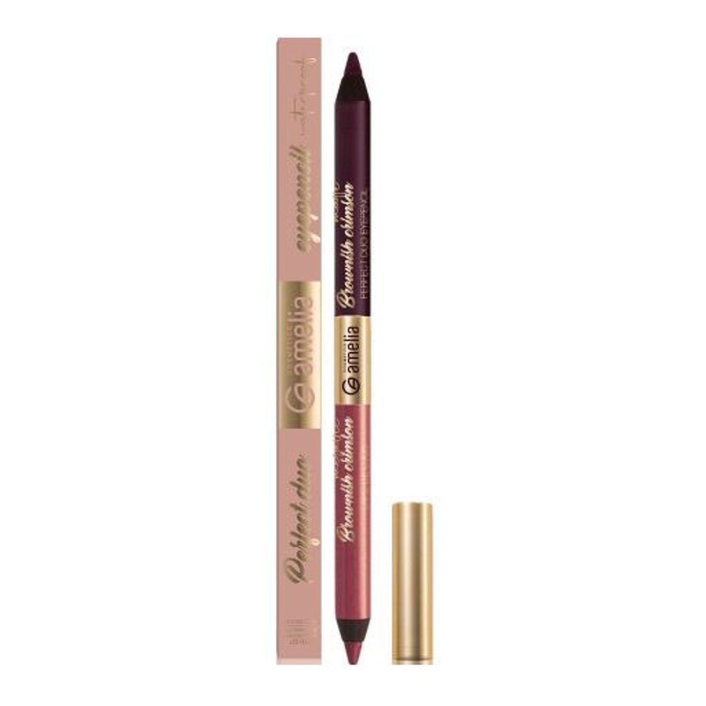 'Matte Duo' Eyeliner Pencil - Brownish Crimson 5 g