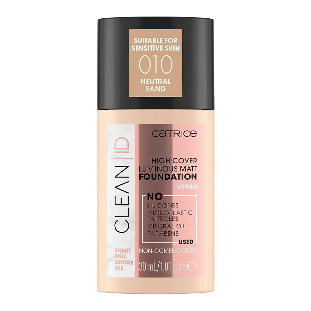 Fond de teint 'Clean ID High Cover Luminous' - 010 Neutral Sand 30 ml 30 ml