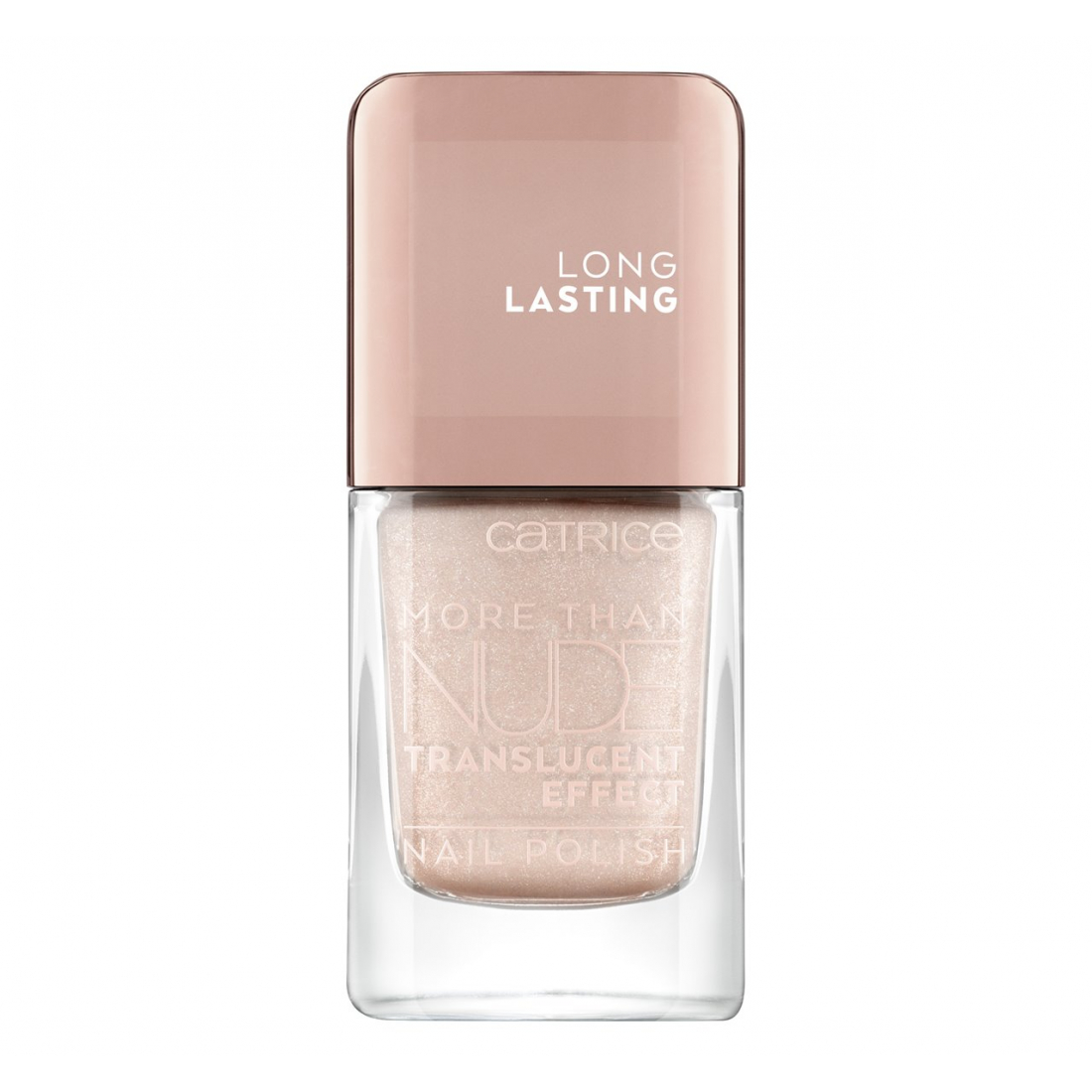 'More Than Nude Translucent Effect' Nail Polish - 02 Glitter Is The Answer 10.5 ml