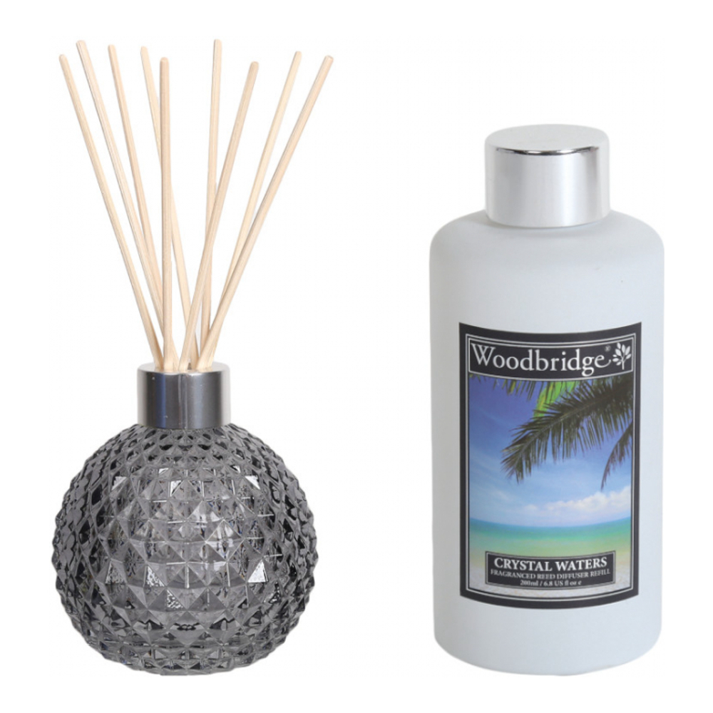 'Crystal Waters' Reed Diffuser Set - 200 ml