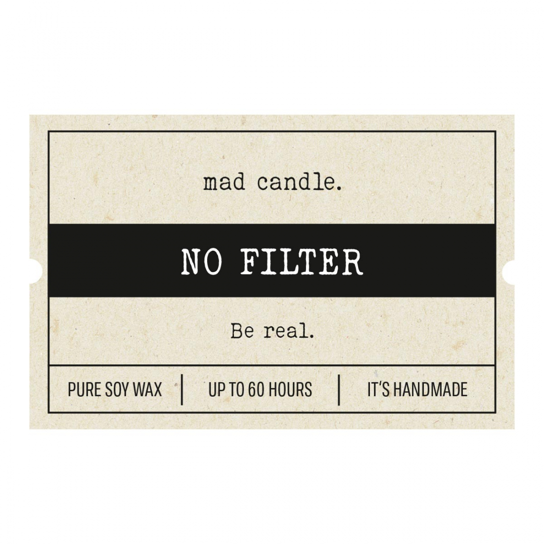 'No Filter' Scented Candle - 360 g