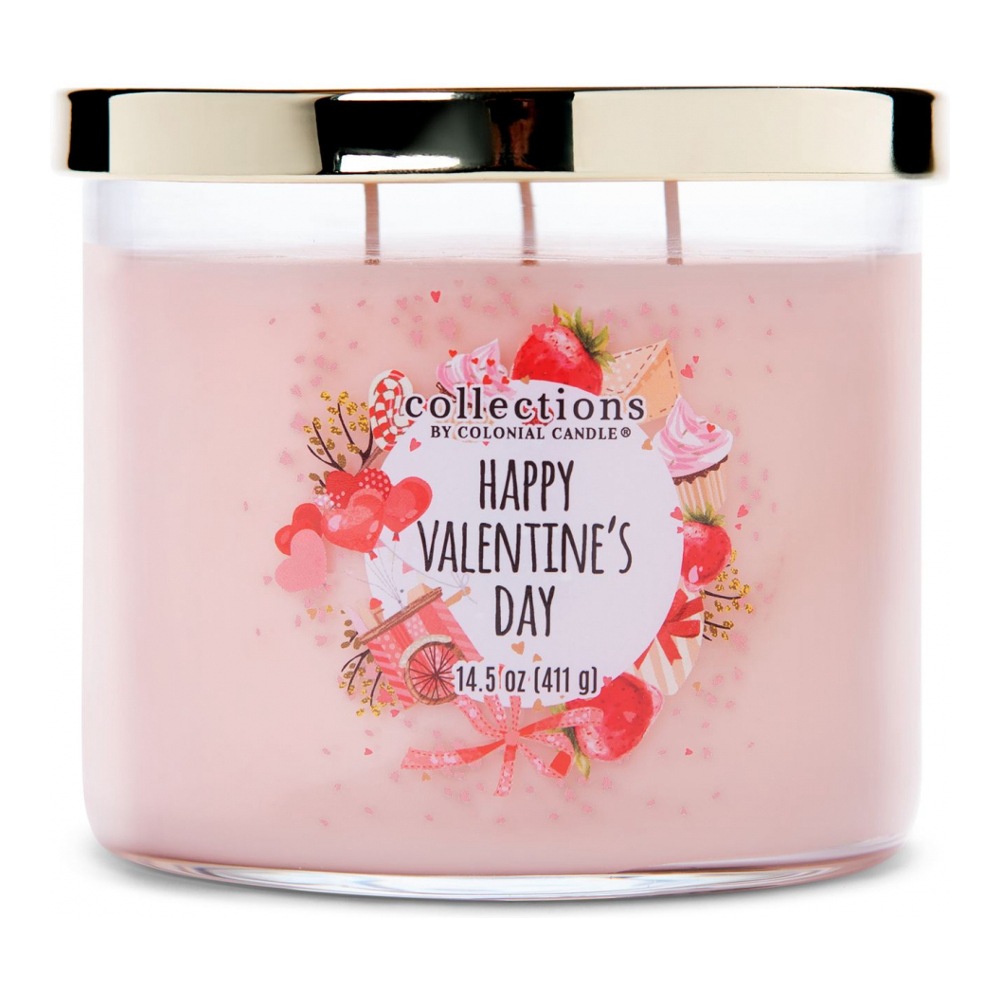 Bougie parfumée 'Happy Valentines Day' - 411 g