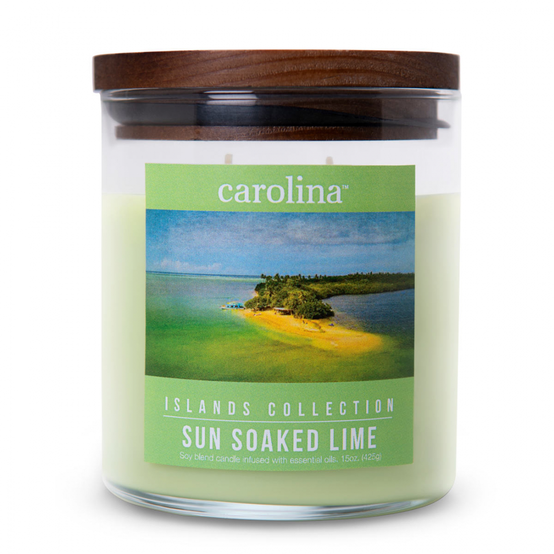 Bougie parfumée 'Sun Soaked Lime' - 425 g