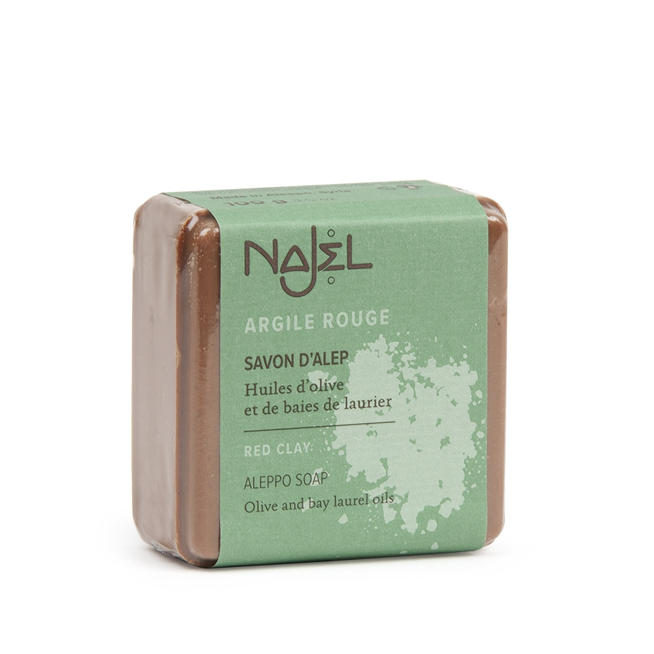 'Aleppo Red Clay' Soap - 100 g