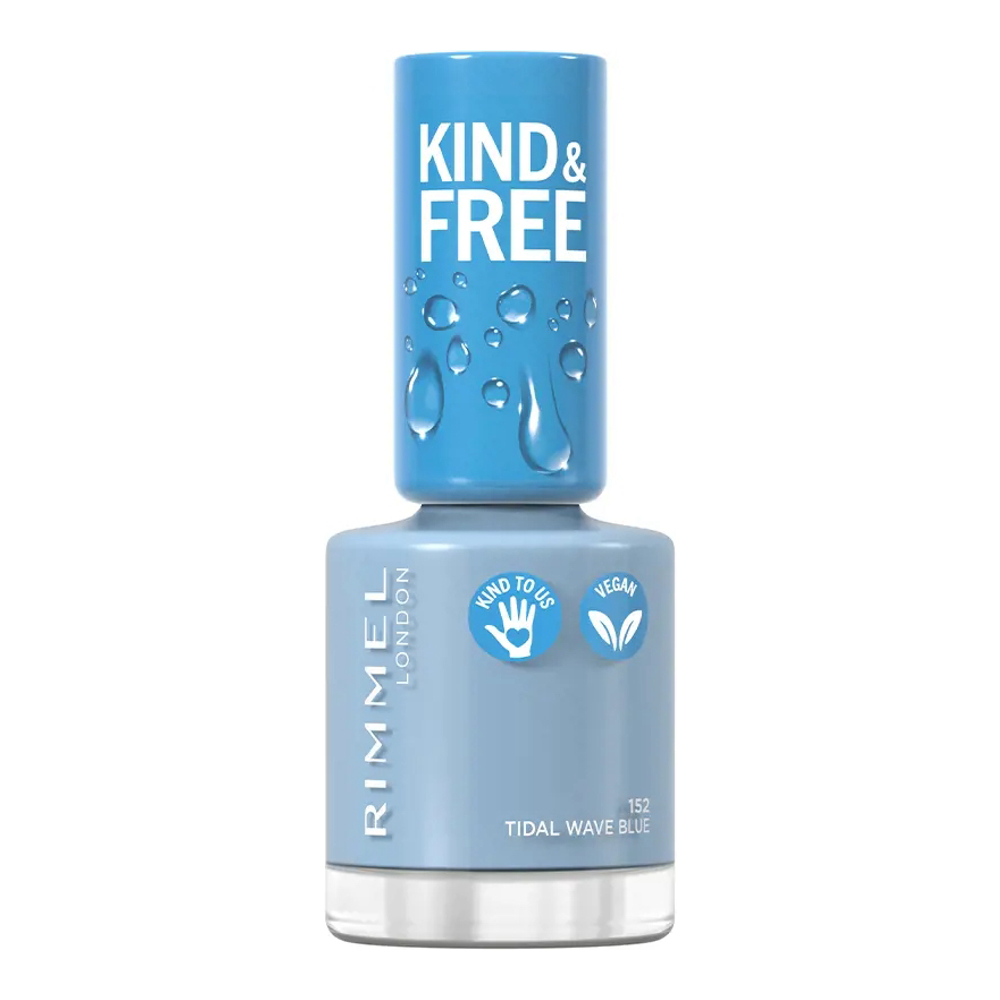 'Kind & Free' Nail Polish - 152 Tidal Wave Blue 8 ml
