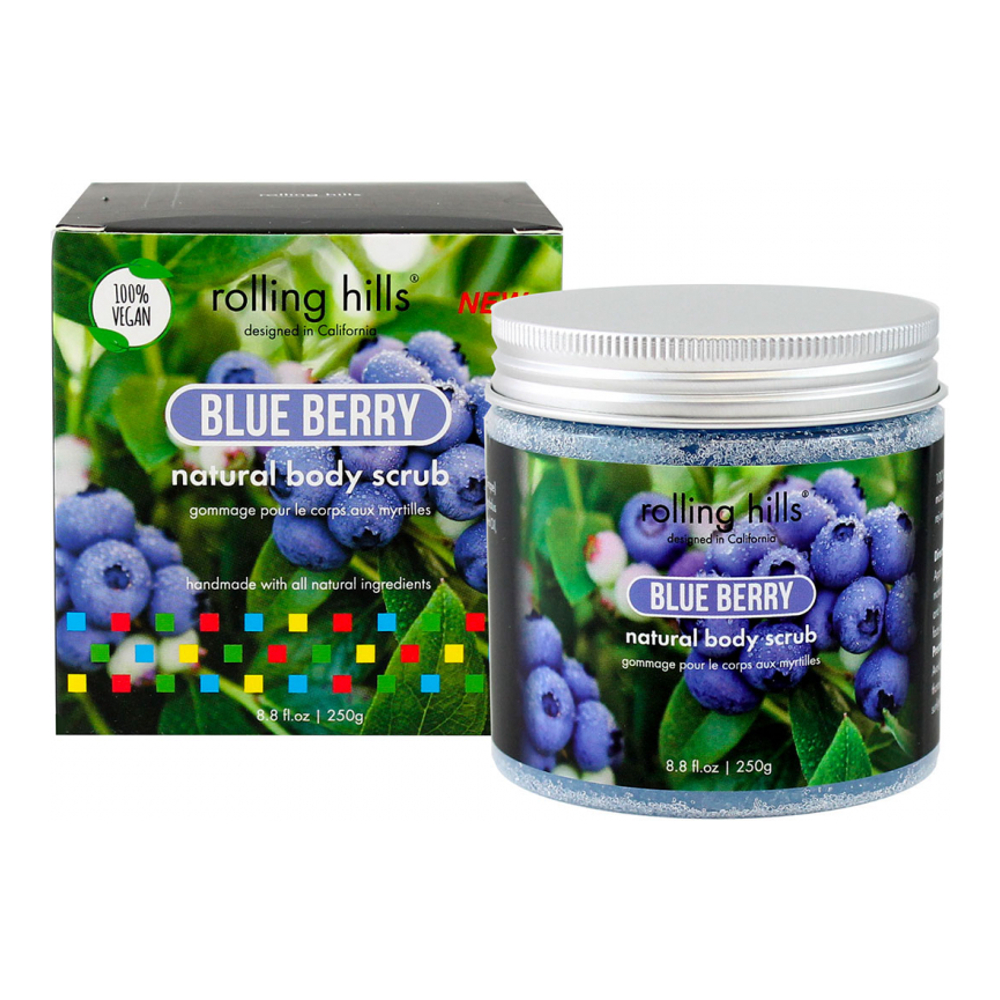 Exfoliant pour le corps 'Natural Blue Berry' - 250 g