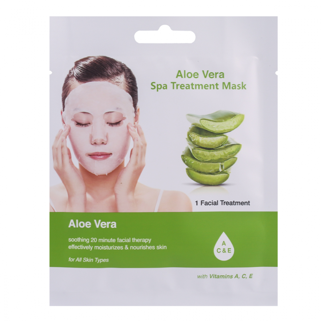 Masque visage 'Aloe Vera'