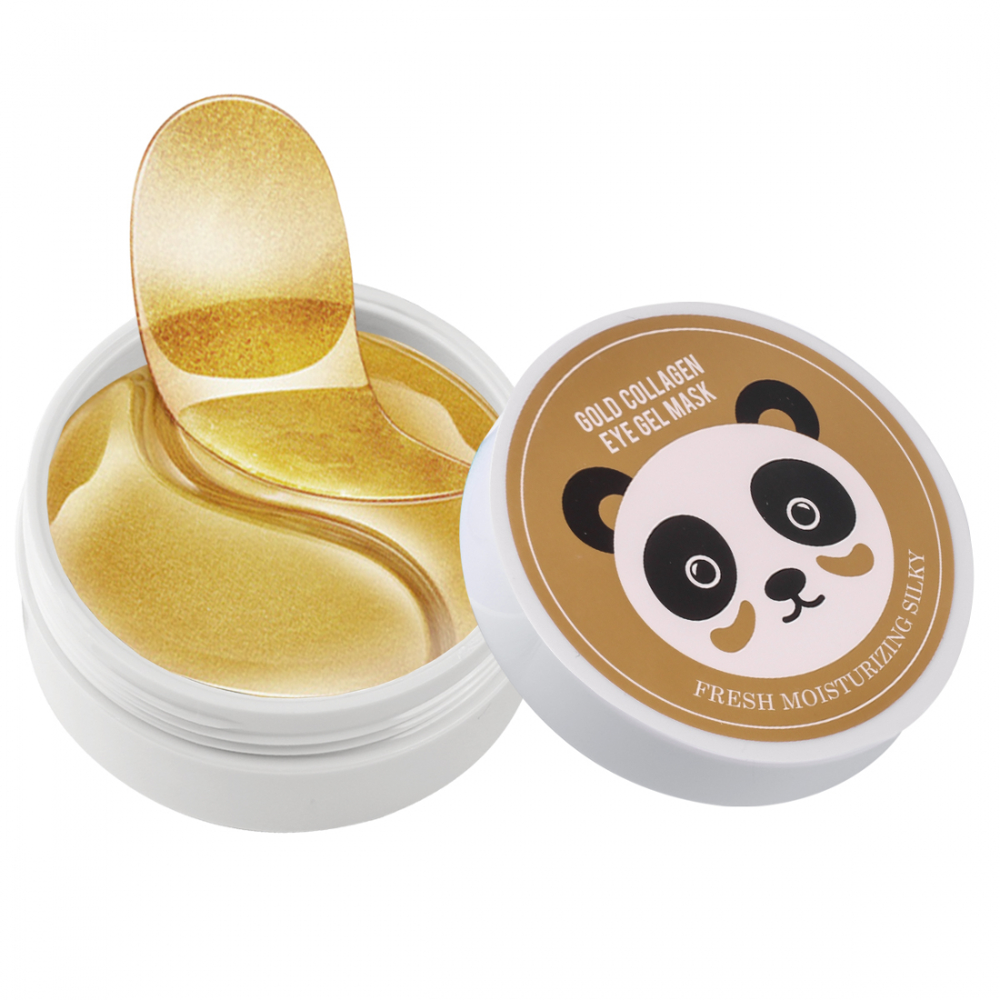 Patchs pour les Yeux 'Gold Collagen' - 60 Pièces