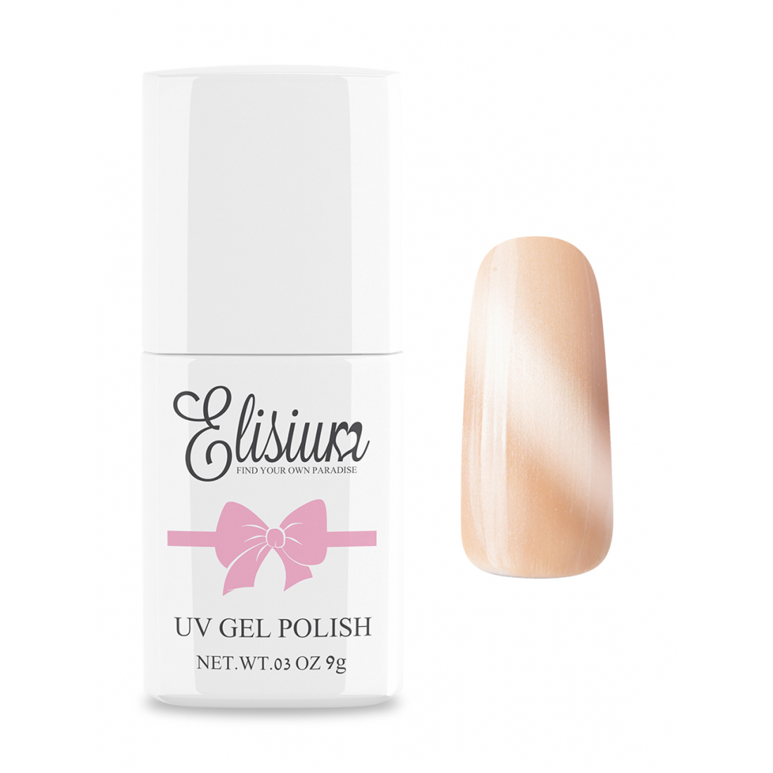 Vernis à ongles en gel 'Cat Eye hybrid' - 108 Champagne 9 g