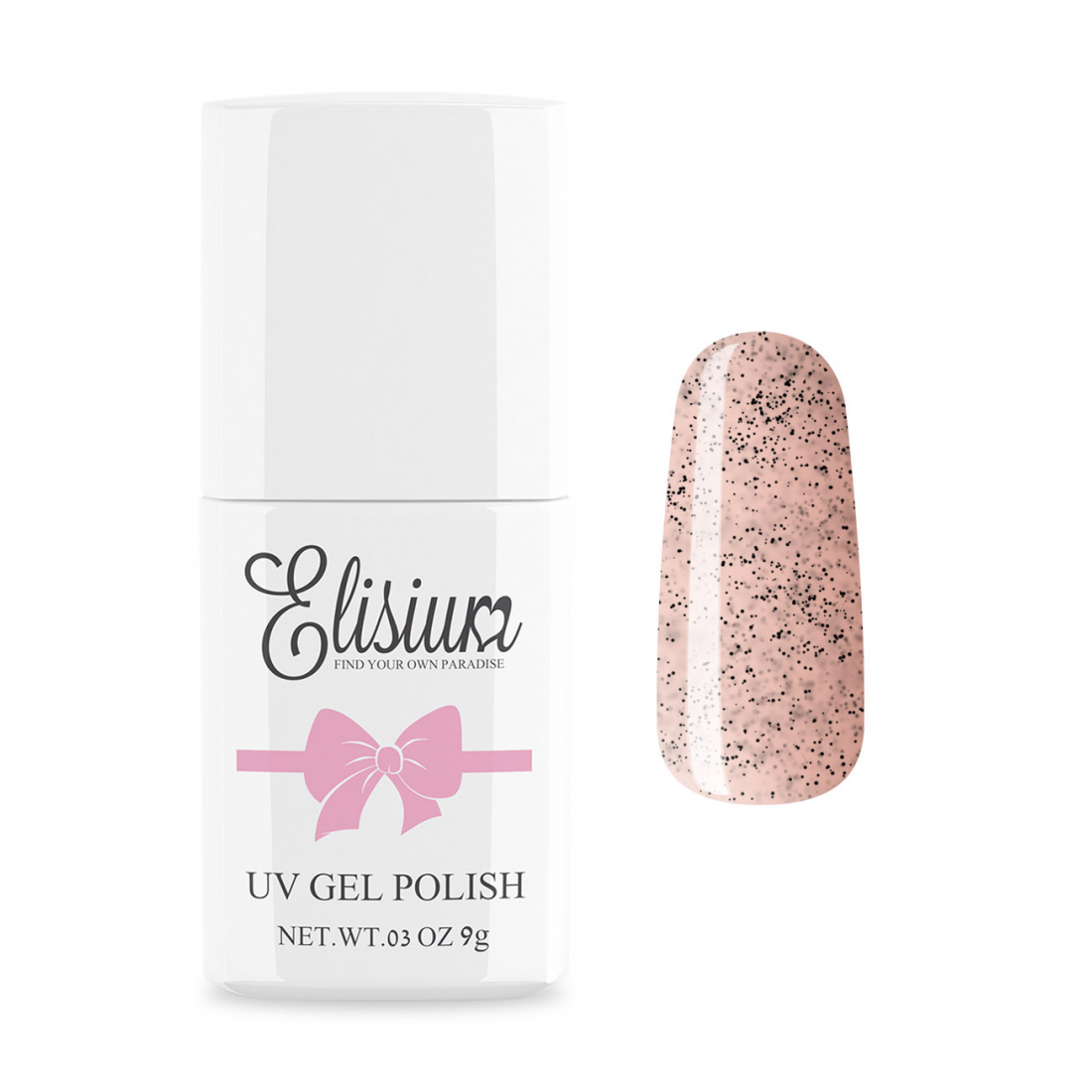 Vernis à ongles en gel 'Straciatella' - 189 Straciatella Nude 9 g