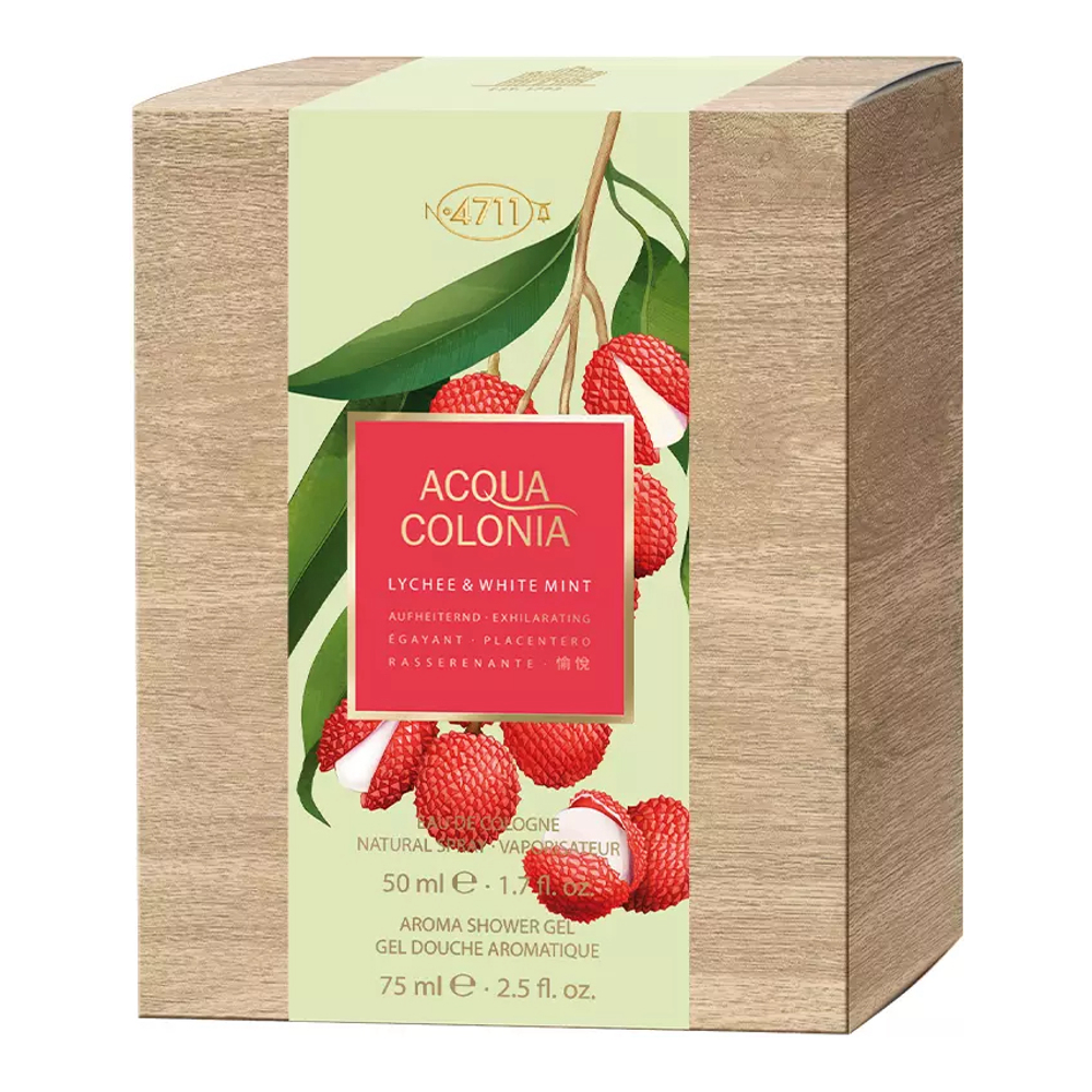 'Acqua Colonia Lychee & White Mint' Parfüm Set - 2 Stücke