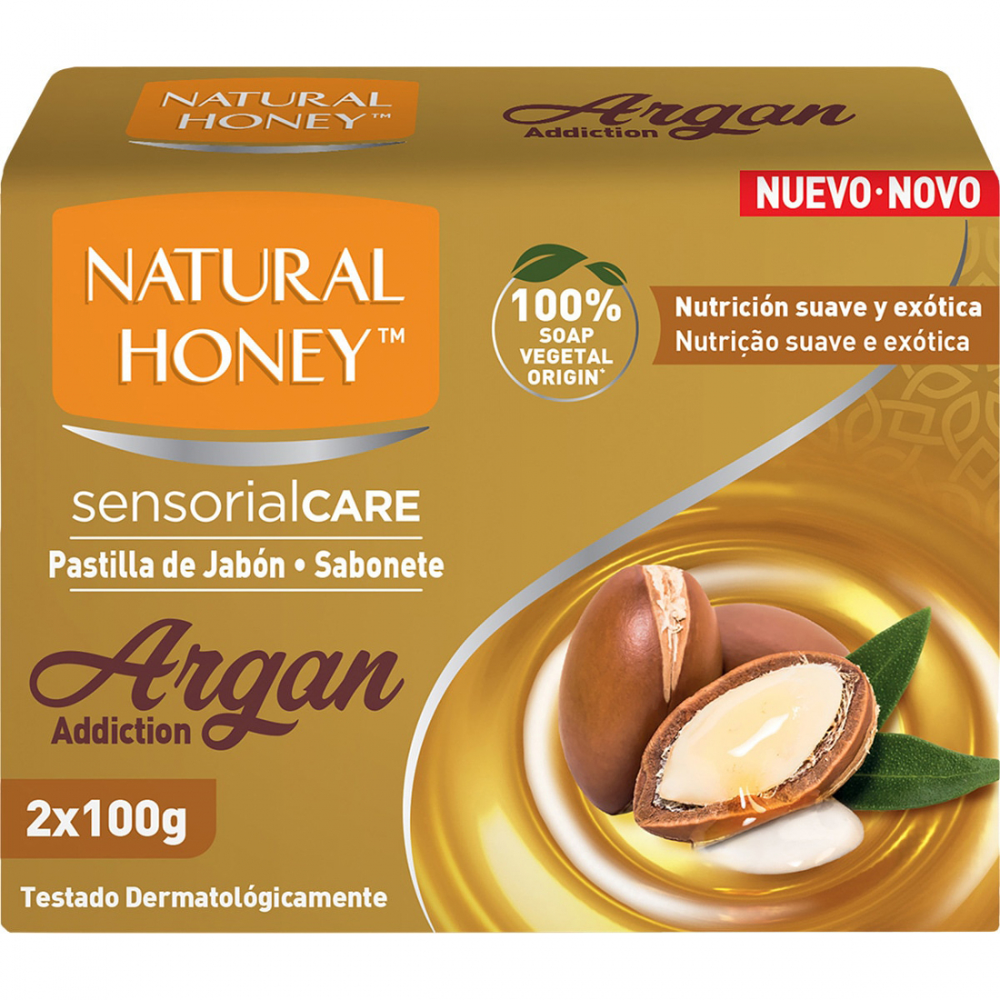 'Sensorial Care Argan' Soap Bar - 100 g, 2 Pieces