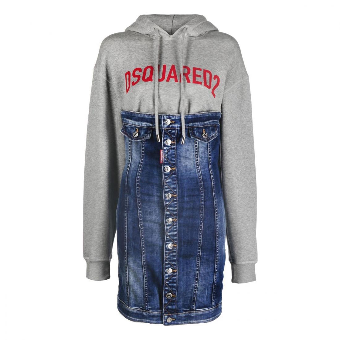 Women's 'Logo' Hoodie Dress