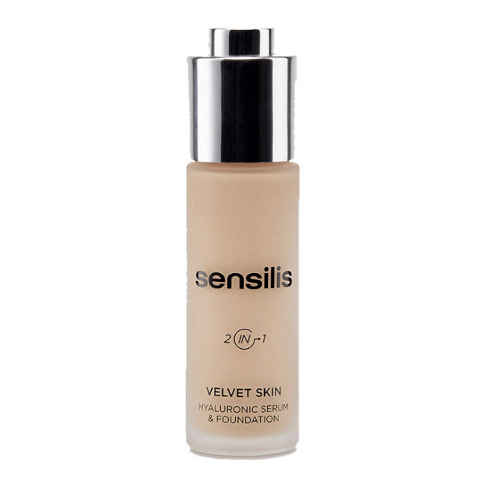 'Velvet Skin 2 in 1' Serum Foundation - 01 Amande 30 ml