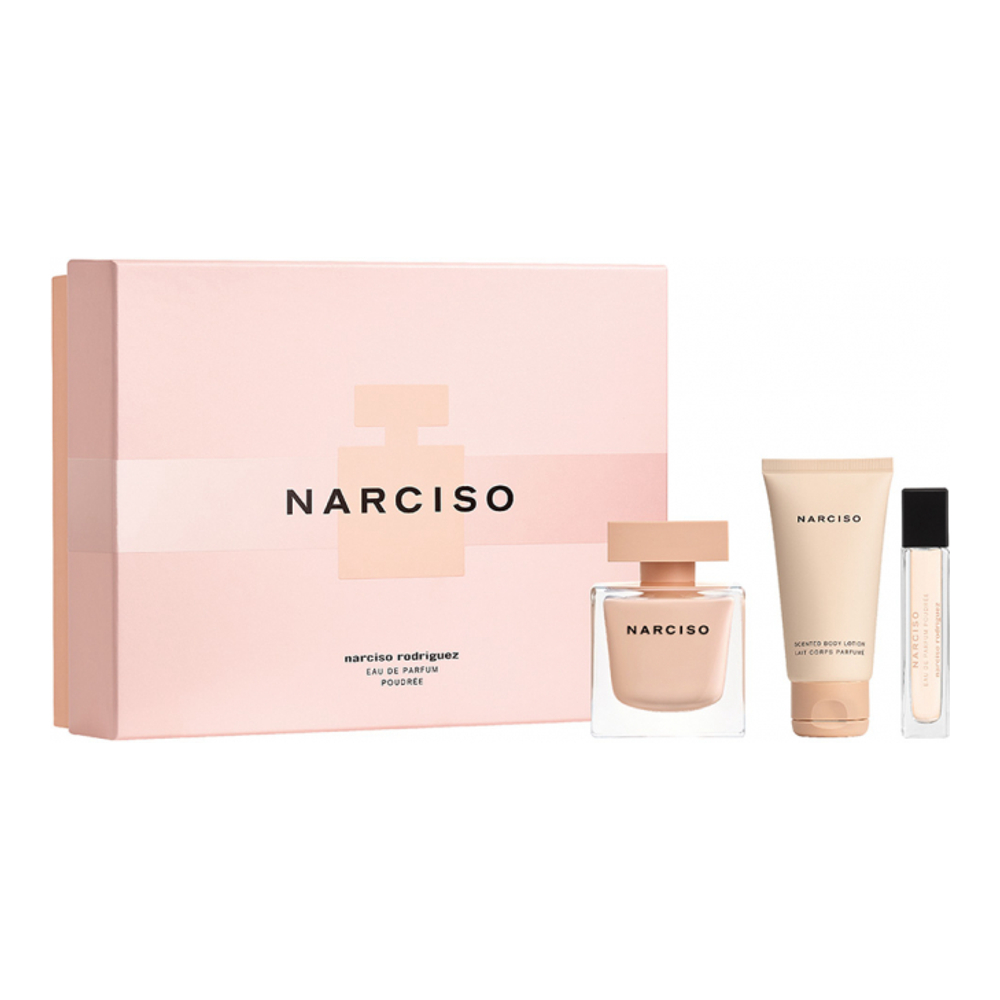Coffret de parfum 'Narciso Poudrée' - 3 Pièces